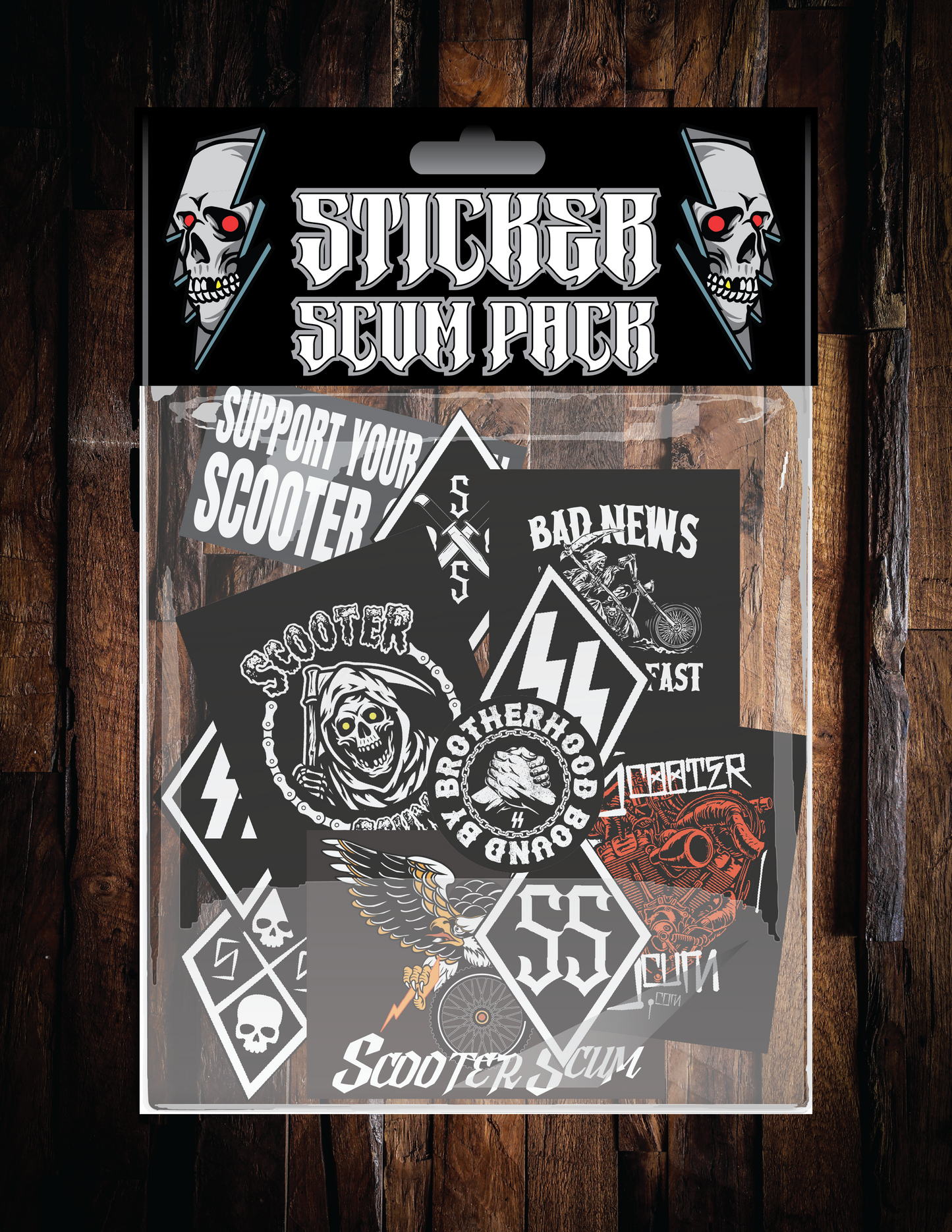 Sticker Scum Pack