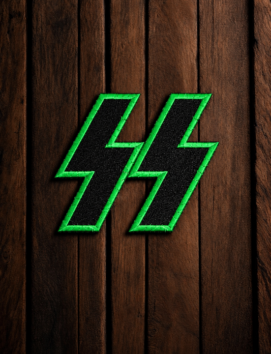 Official Scooter Scum Embroidered Patch (Green)