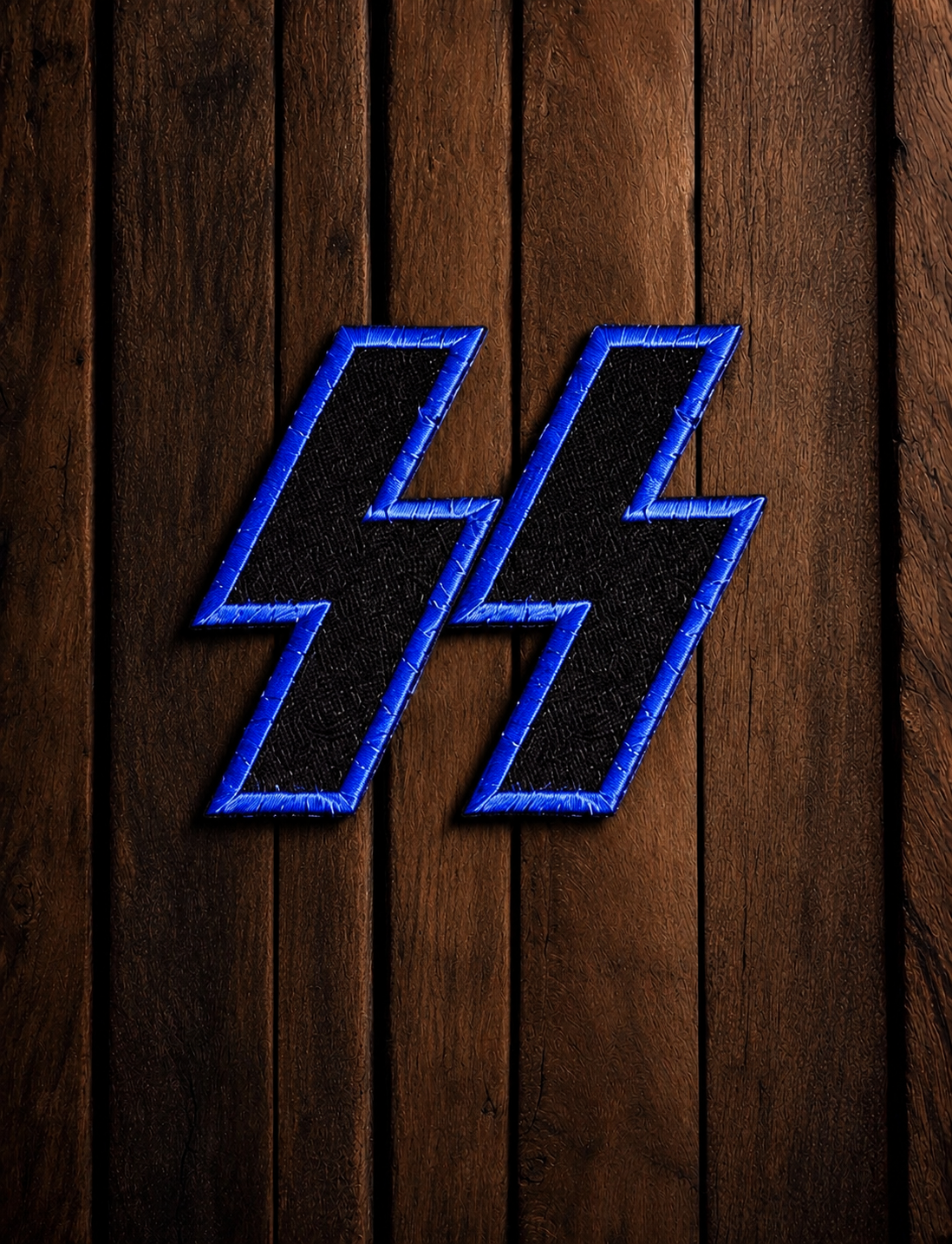 Official Scooter Scum Embroidered Patch (blue)