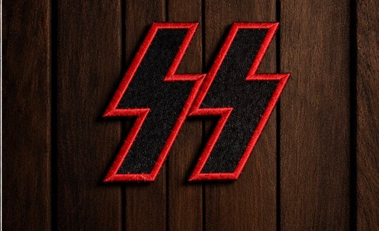 Official Scooter Scum Embroidered Patch (Red)